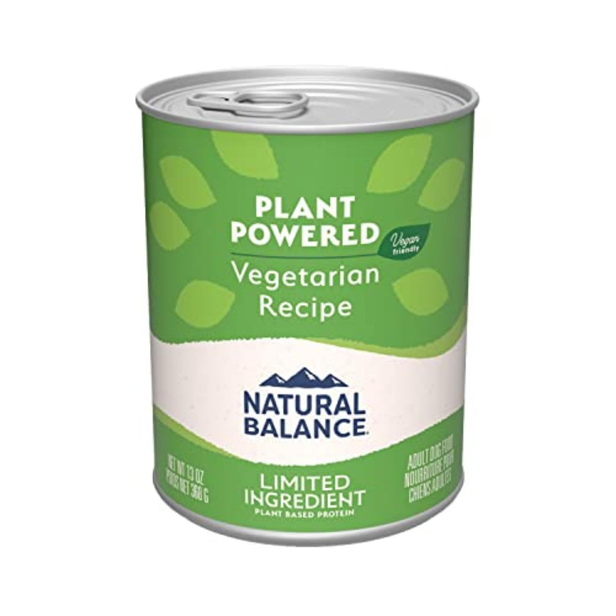 Natural Balance lata perro vegetariano basadas en plantas: nutrición completa sin carne.