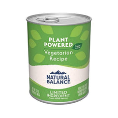 Natural Balance lata perro vegetariano basadas en plantas: nutrición completa sin carne.