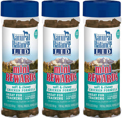 Natural Balance Mini Rewards pollo-bocados-suaves para entrenamiento y recompensa diaria.