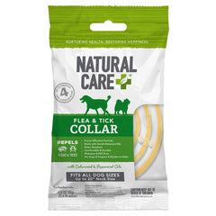 Natural Care collar ajustable hasta 20 pulgadas para perros activos.