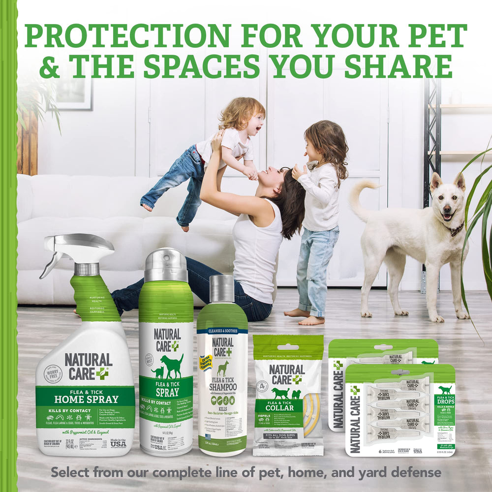 Natural Care collar para uso diario del perro y hogar.