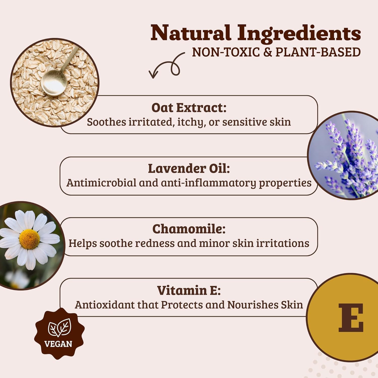 Aplicación de crema para la piel de perro, Natural Dog Company.
