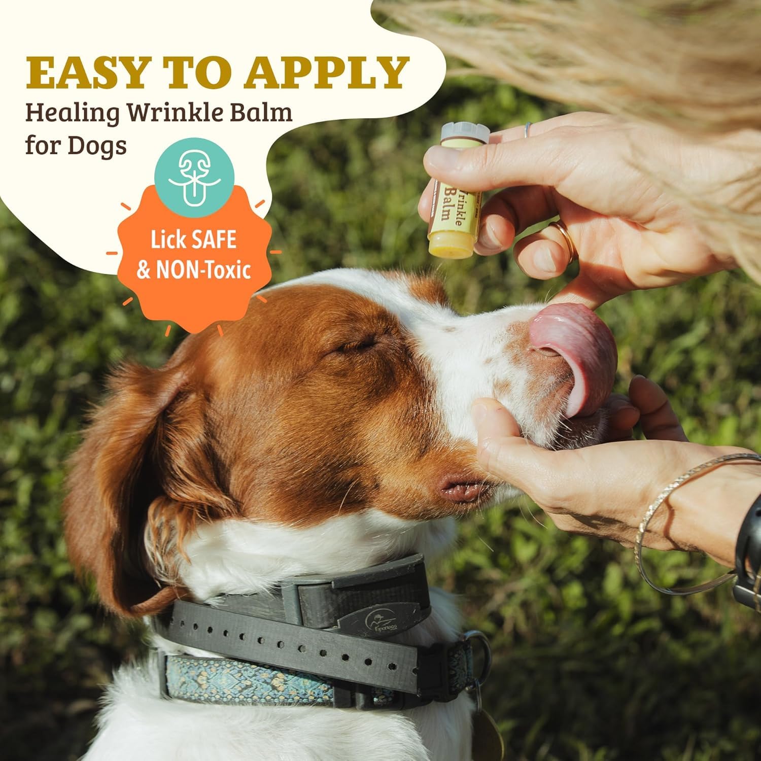 Natural Dog Company Paquete Wrinkle Balm, diseño práctico para casa y viaje