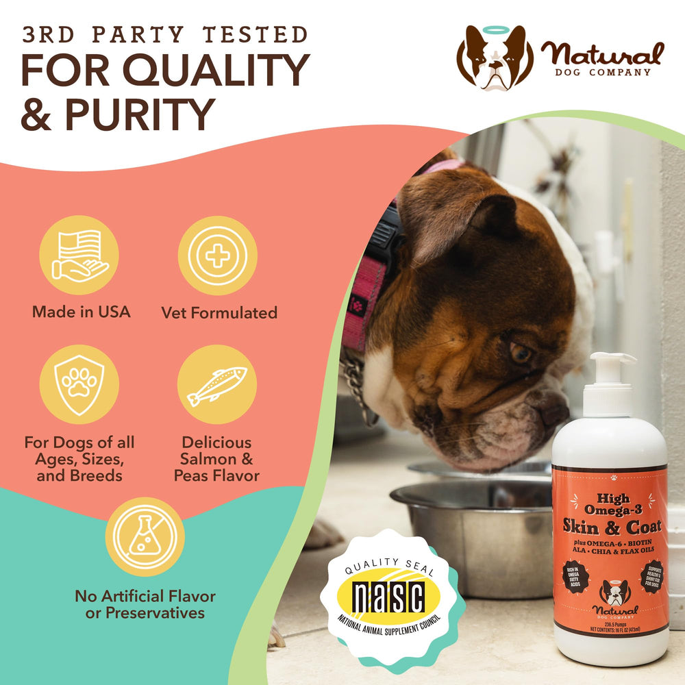 Natural Dog Company bundle para perros visible en empaque