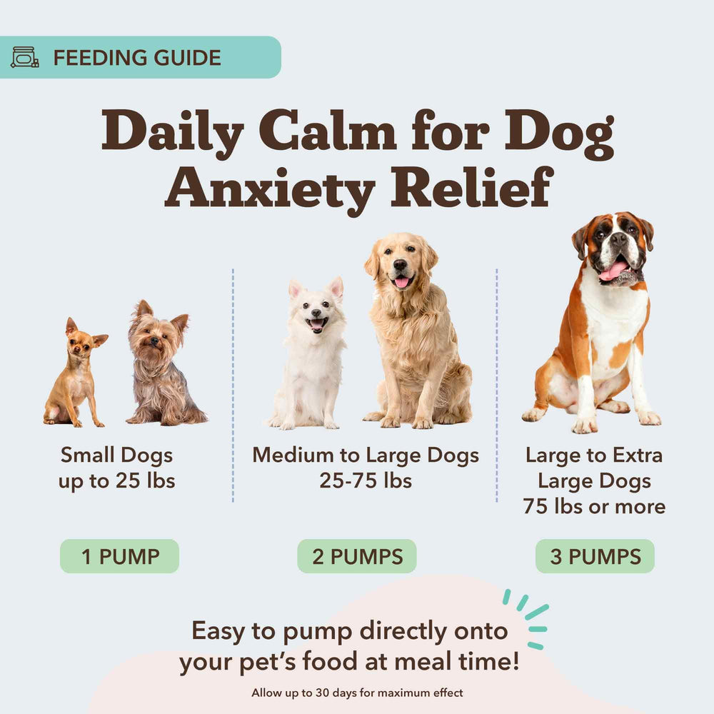 Natural Dog Company Calming Oil, mezcla de melatonina y hierbas para calmar.