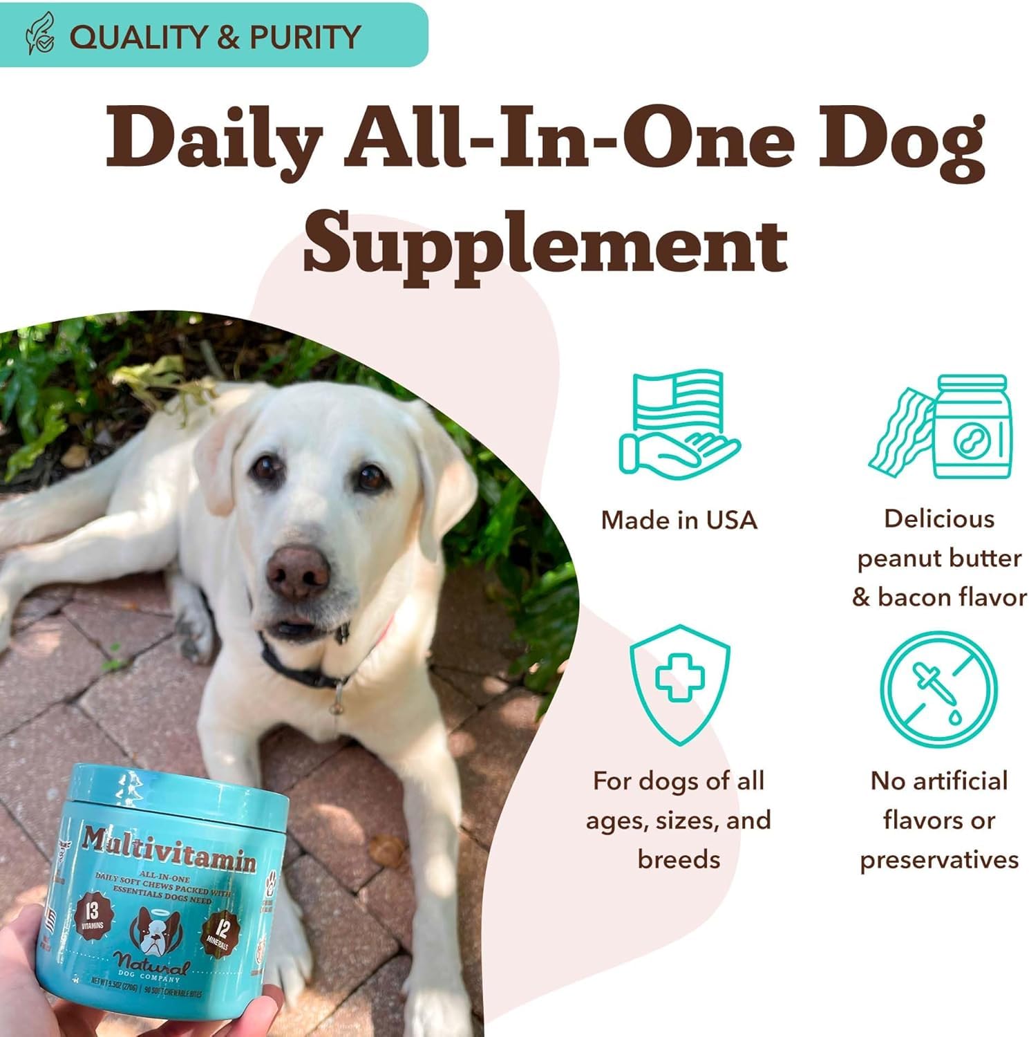 Natural Dog Company apoyo cardiovascular y circulación mejorada