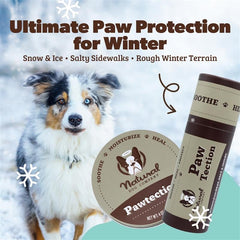 Natural Dog Company PawTection Balm: barrera duradera para patitas contra hielo y sal
