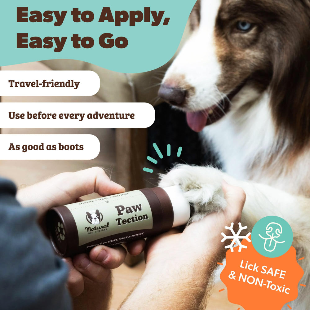 Natural Dog Company PawTection Balm: mantiene la humedad para patitas suaves
