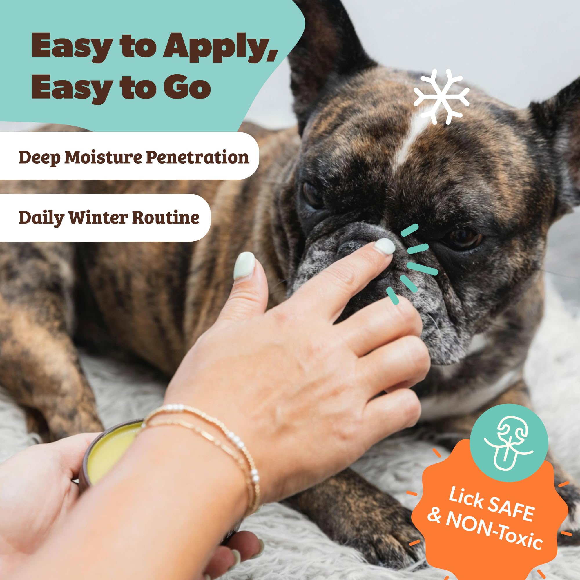 Natural Dog Company Snout Soother apto para todas las razas.