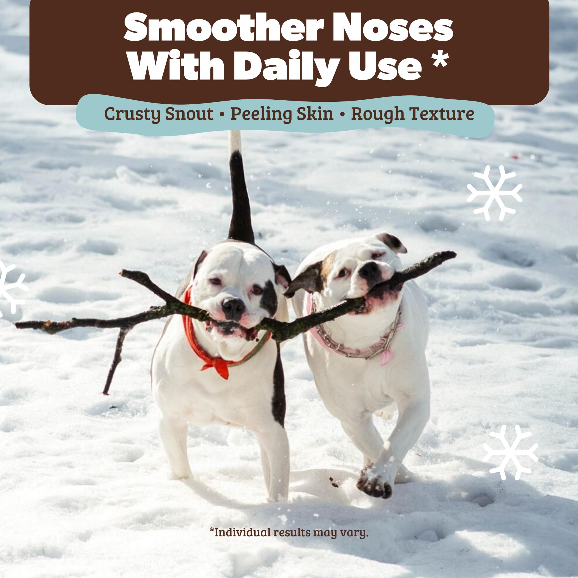 Natural Dog Company Snout Soother textura cremosa nariz suave.