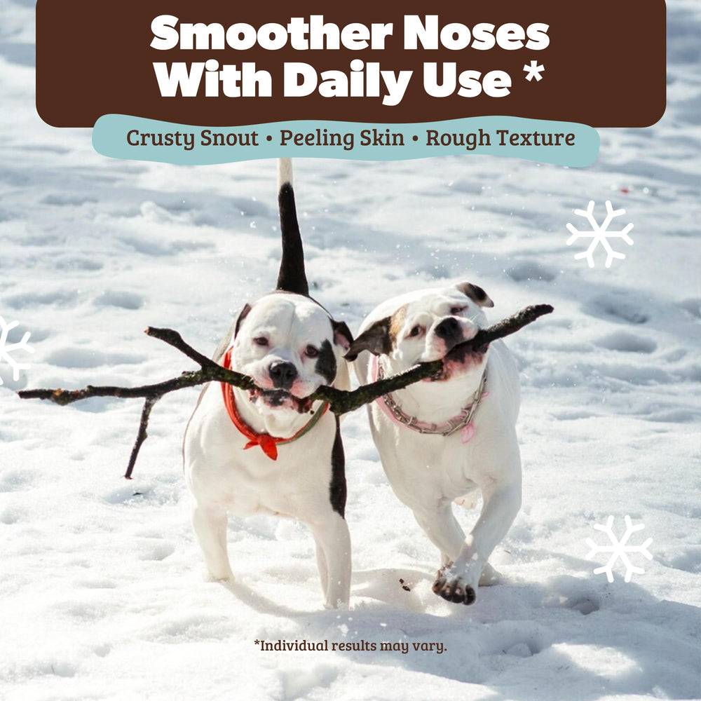 Natural Dog Company Snout Soother textura cremosa nariz suave.