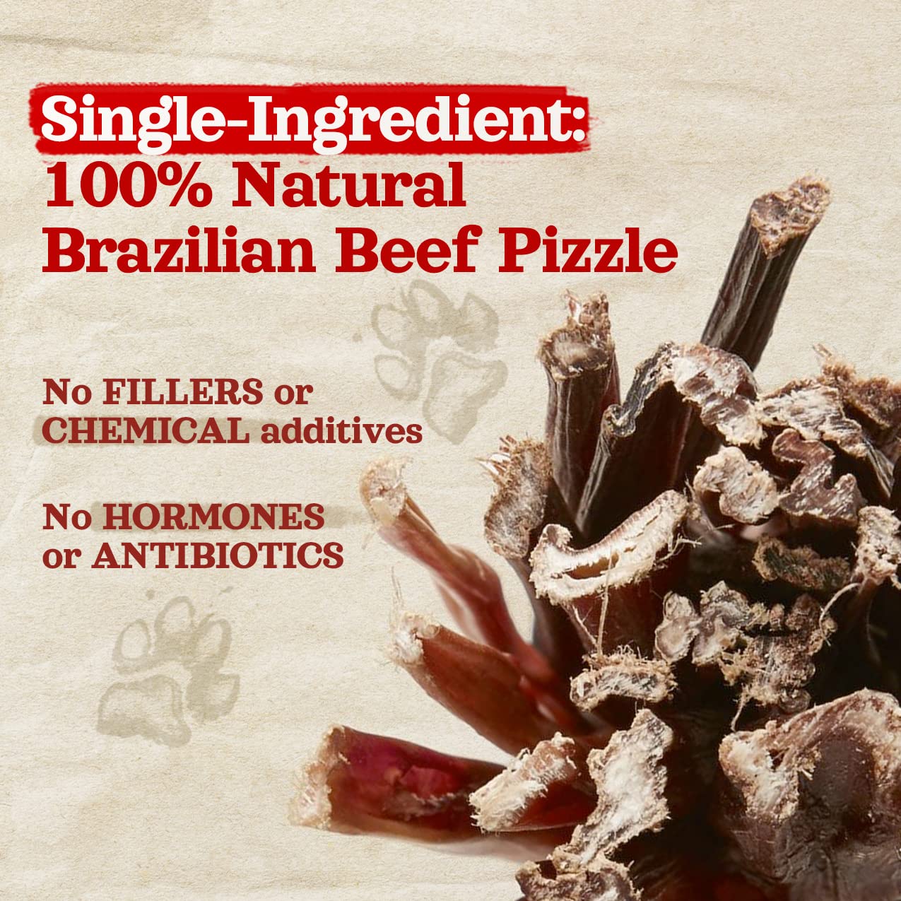 Natural Farm alternativa a rawhide, mordedor natural para masticación prolongada.