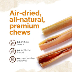 Natural Farm Bully Cheek Stick: carne de res brasileña alimentada con pasto