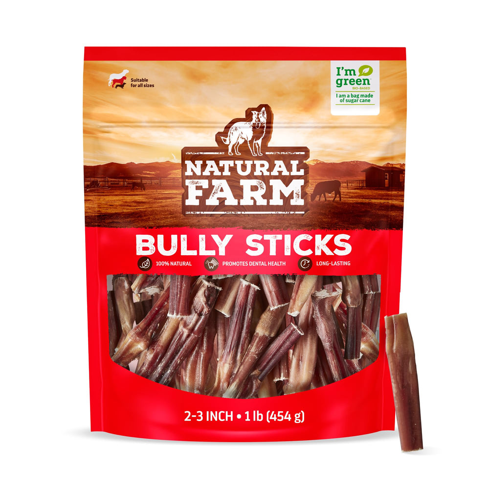 Natural Farm Bully Stick sin olor para premiar durante el entrenamiento