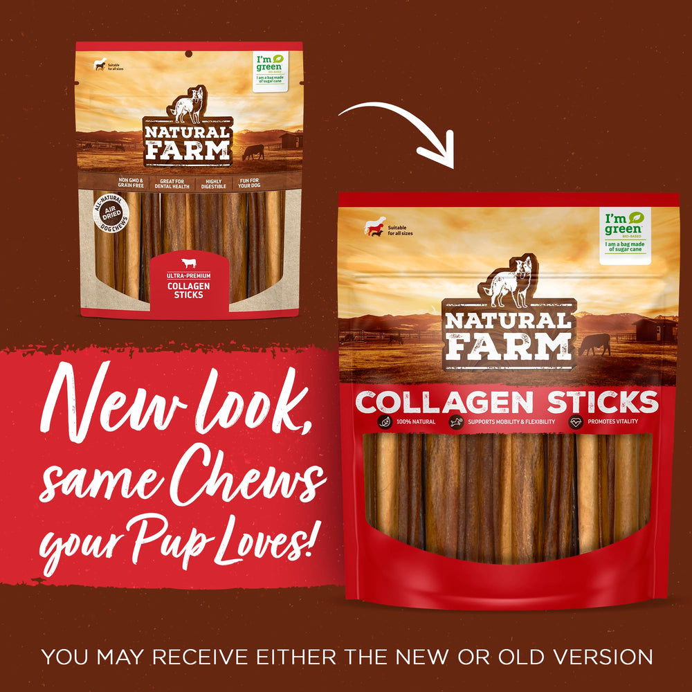Natural Farm masticables sin olor para perros, apoyo dental suave.
