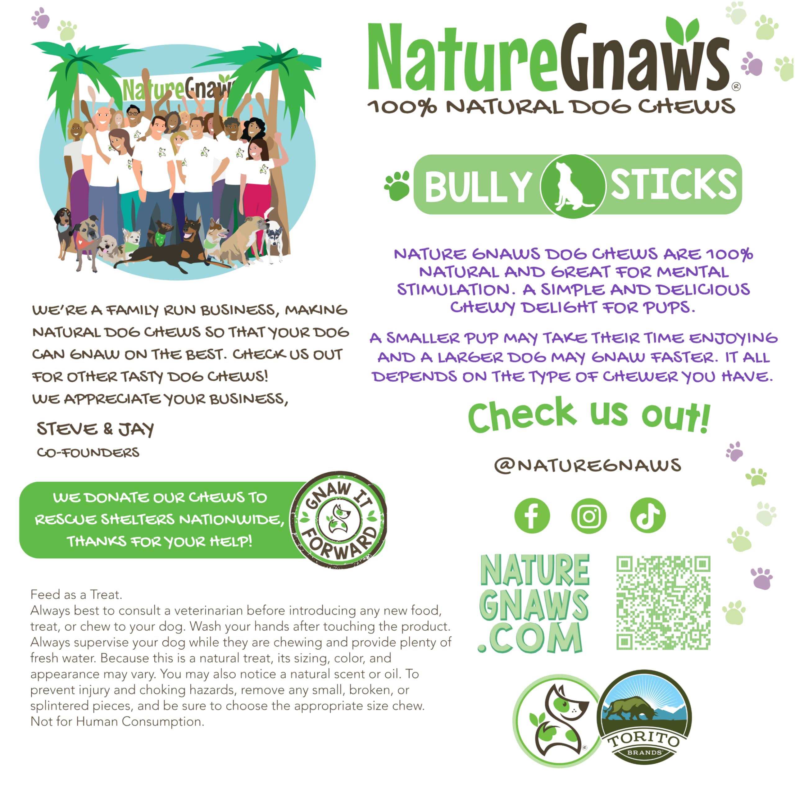 Nature Gnaws producto-natural-origen-res, opción confiable para perros grandes.