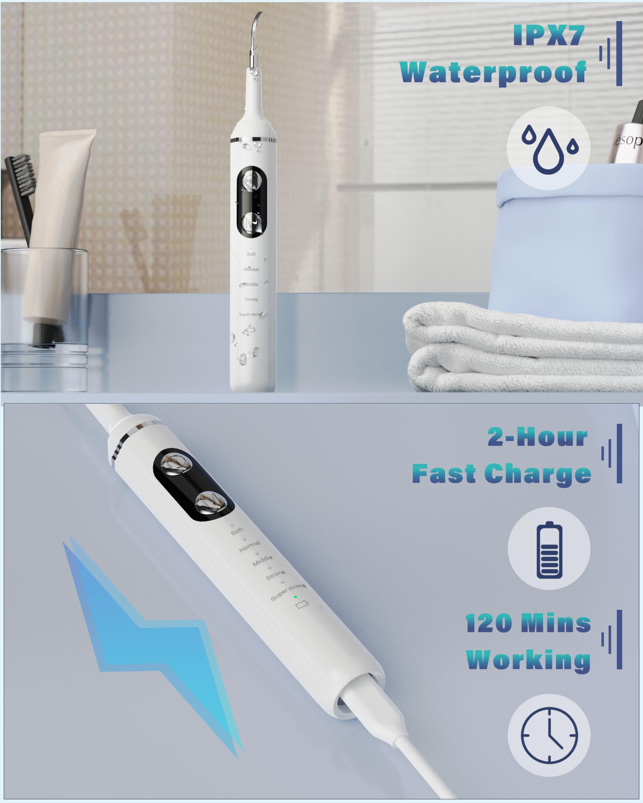 Nature Nerds rasador dental en forma de pala para higiene en casa