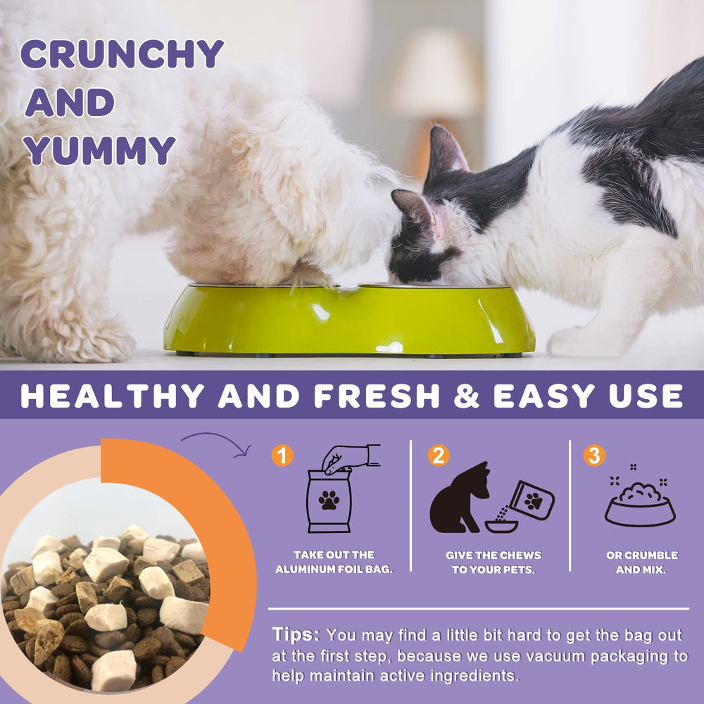 NATURE TARGET Probióticos para perros: omega 3 y vitaminas para piel y pelaje más saludable