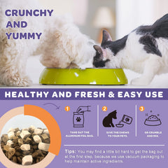 NATURE TARGET Probióticos para perros: omega 3 y vitaminas para piel y pelaje más saludable