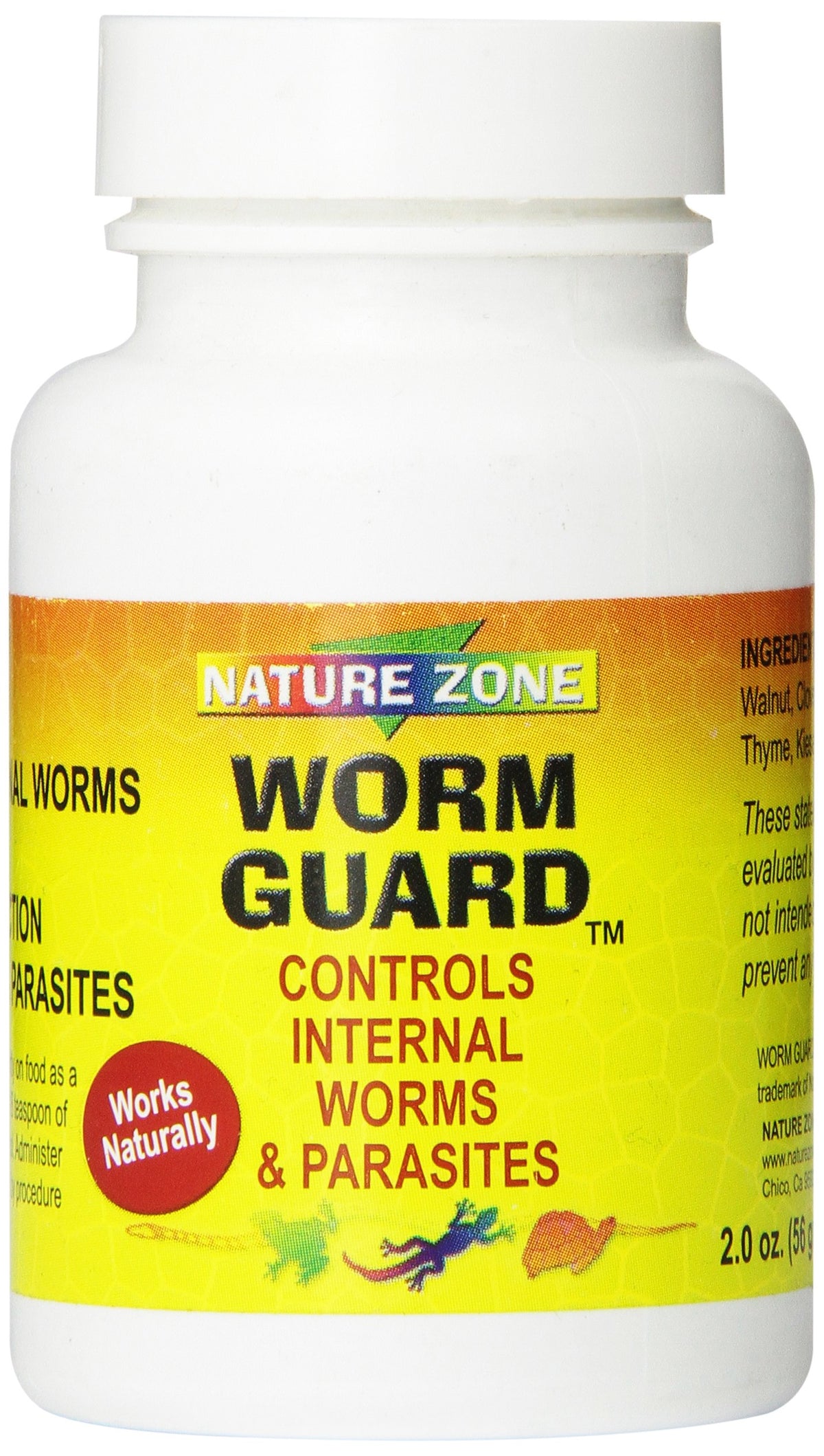 Nature Zone SNZ59321 Polvo protector de gusanos para reptiles, mantiene limpio el terrario.