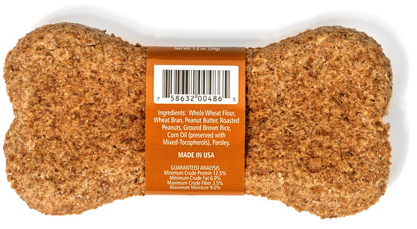 Nature's Animals galletas de arroz integral molido para perros.
