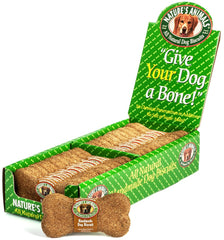 Nature's Animals galletas crujientes con receta humana para perros.