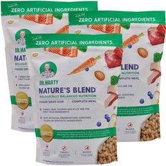 Nature's Blend alimento para perro crudo liofilizado, 48 oz, nutrición equilibrada para días activos