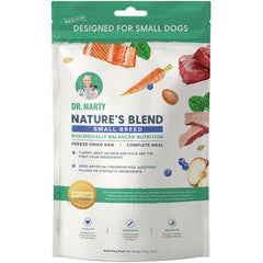 Nature's Blend Dr. Marty para perros pequeños, alimento crudo liofilizado, opción práctica para cada comida