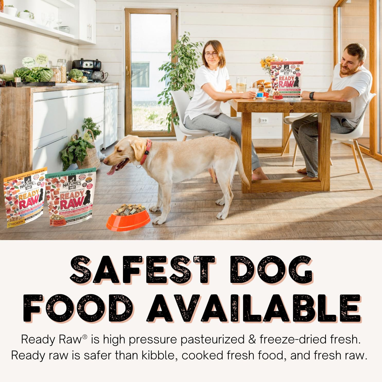 Nature's Diet Ready Raw: fabricado en Estados Unidos por una pequeña empresa.