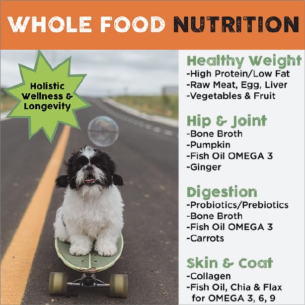 Nature's Diet Simply Raw: plato preparado para una comida real y balanceada.