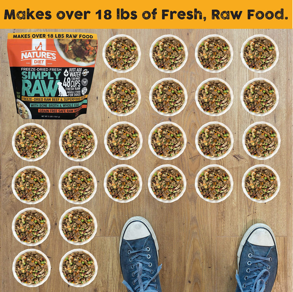 Nature's Diet Simply Raw: verduras, frutas, nueces y semillas para equilibrio