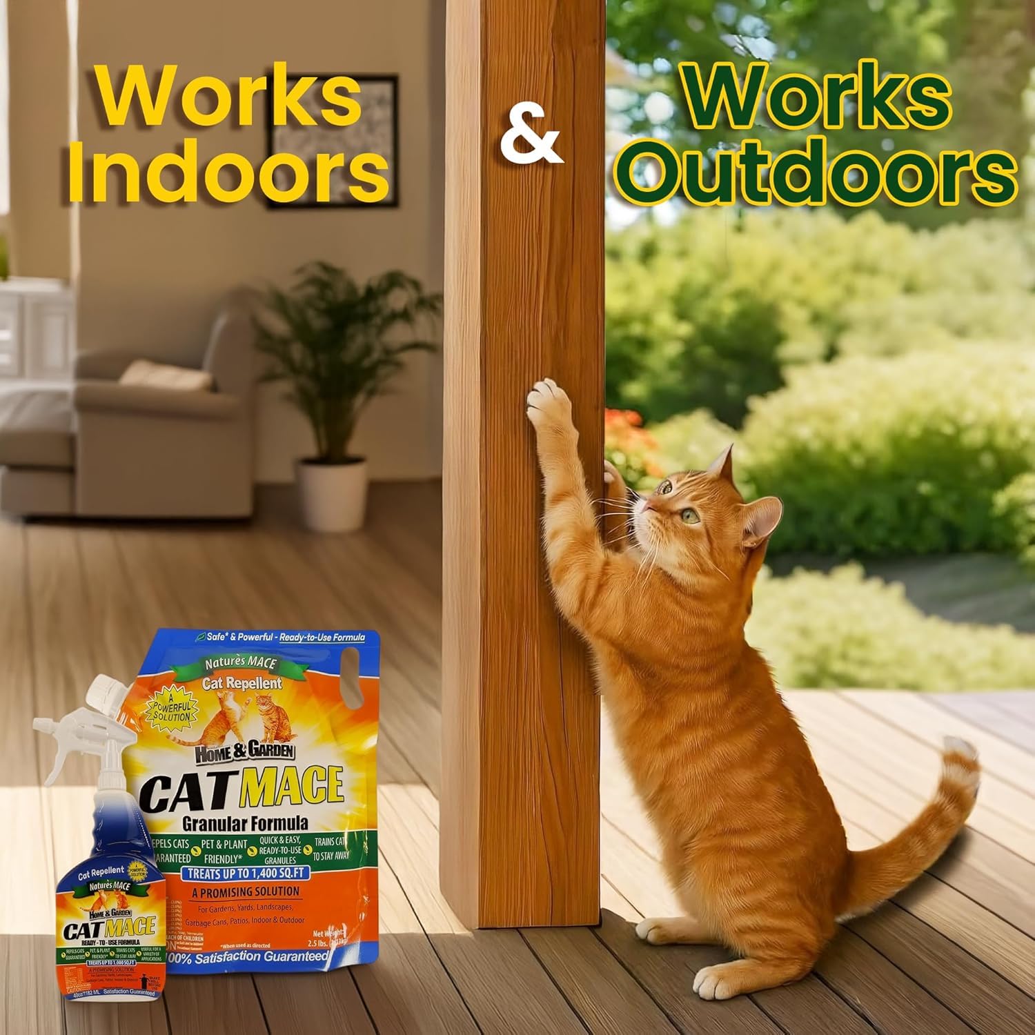 Nature's MACE Cat Mace: deterente para arañazos de gatos