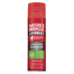 Nature’s Miracle espuma enzimática para manchas de perros en tapiz, neutraliza olores