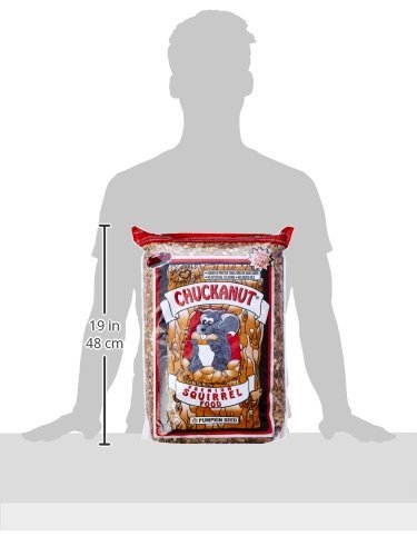 Nature's Nuts Chuckanut snack natural para ardillas, perfecto para su actividad diaria.