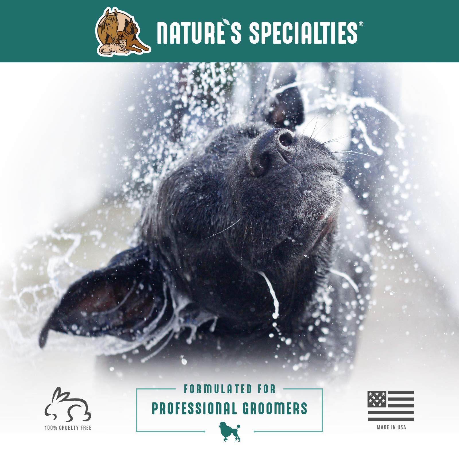 Nature's Specialties EZ Out: uso profesional en peluquería canina para resultados consistentes.