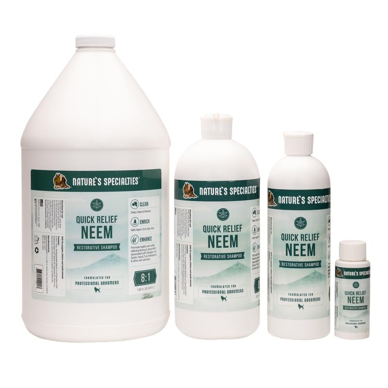 Nature's Specialties champú Neem, hecho en Estados Unidos, opción premium para el cuidado profesional.