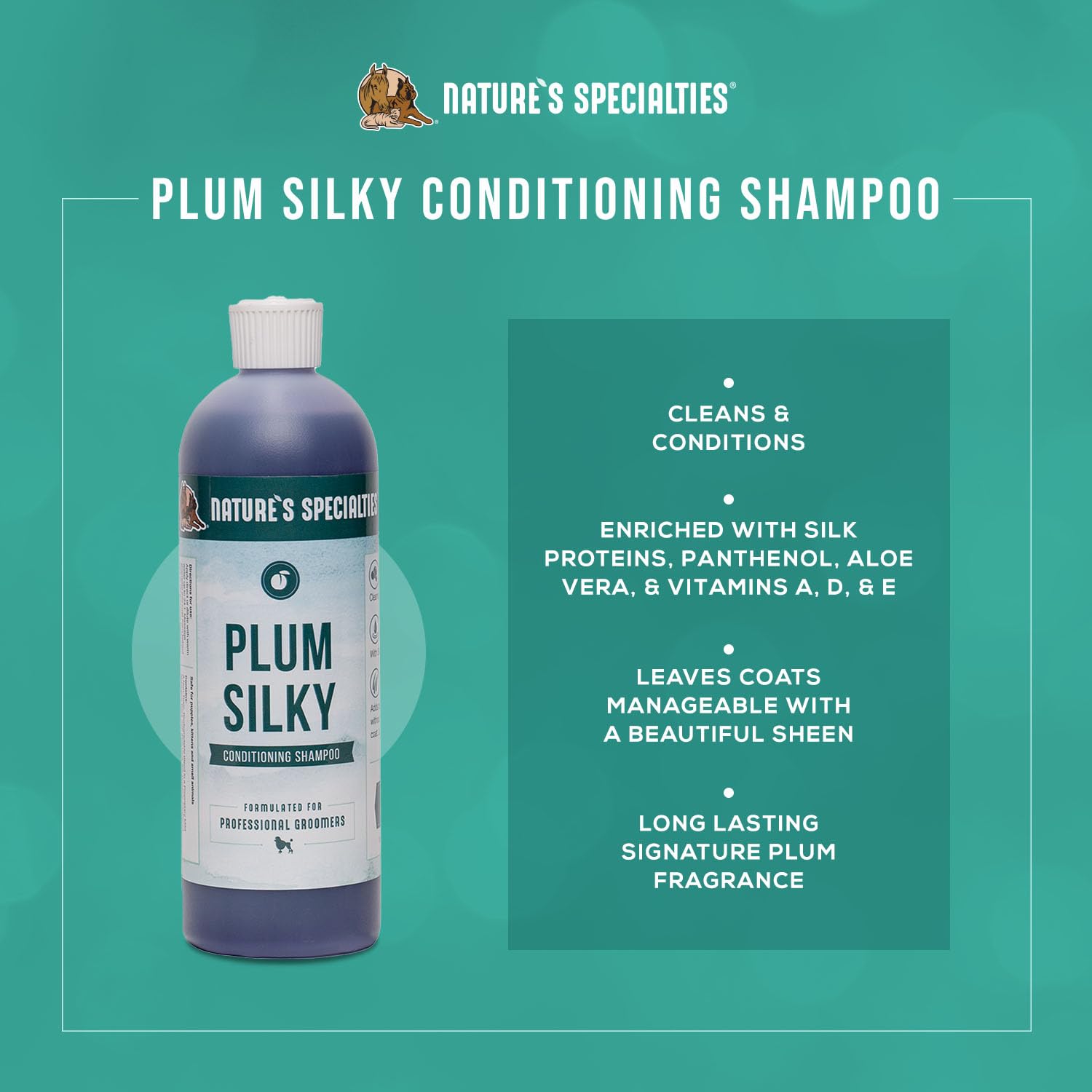 Nature's Specialties Plum Silky: dilución con agua tibia para lavado diario