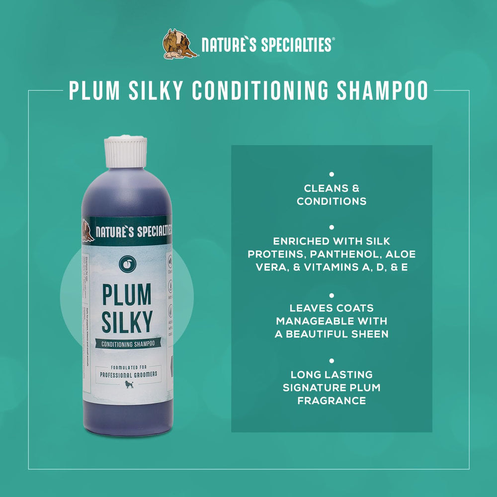 Nature's Specialties Plum Silky: dilución con agua tibia para lavado diario