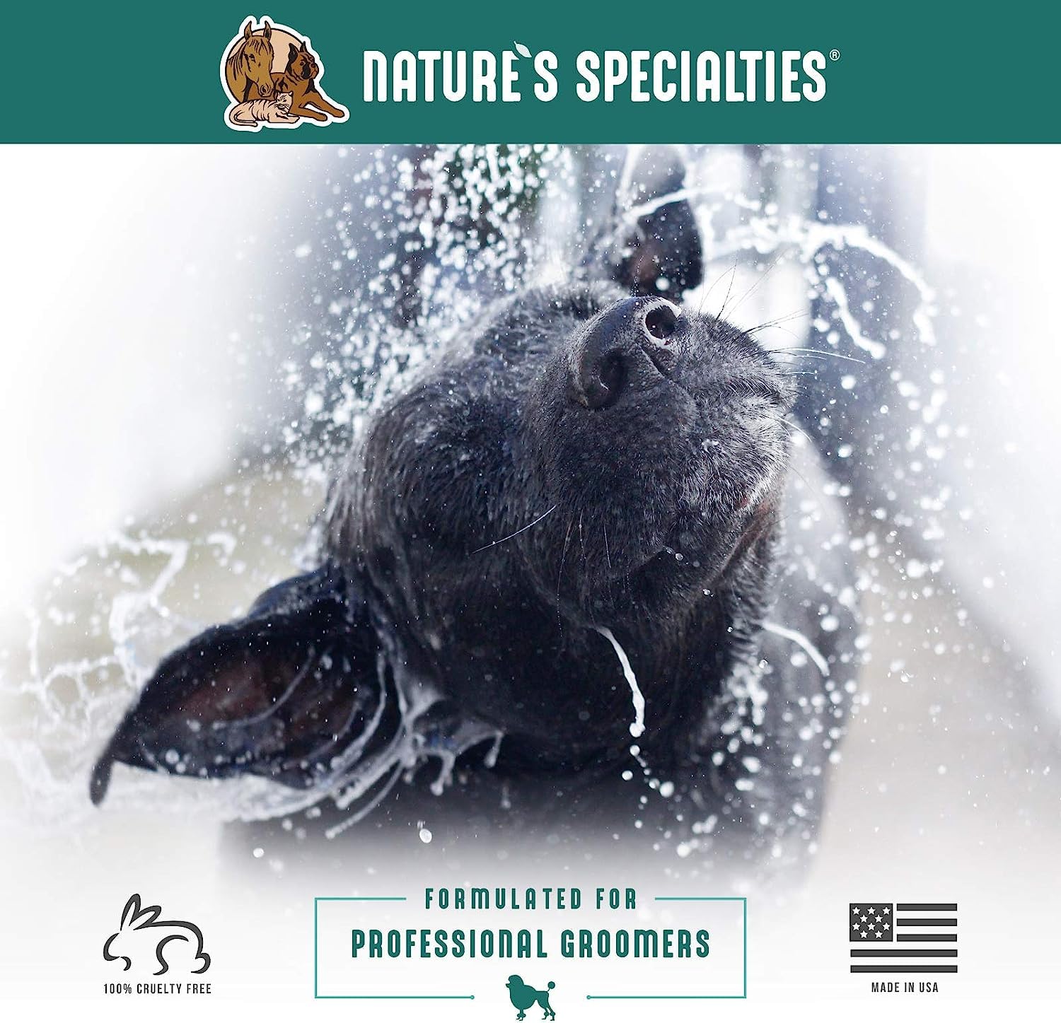 Nature's Specialties Plum Silky, hecho en EE. UU., opción premium para peluquería canina.