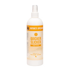 Nature's Specialties Quicker Slicker, botella spray para desenredar rápido y fácil.