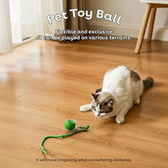 NatureTails sensor de movimiento detecta toque para activar el juego.