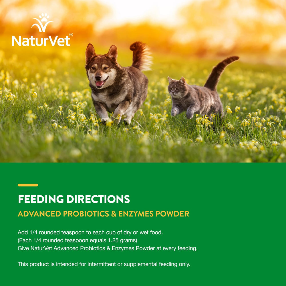 NaturVet para estres digestivo en perros y gatos, equilibrio estomacal.