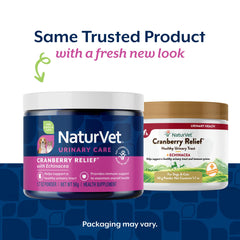 NaturVet Cranberry Relief Plus Echinacea: bote de 50 g para fortalecer el sistema inmunitario.