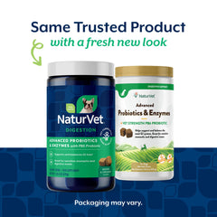 NaturVet digestión para perro, semanas 6: suplemento para perros durante cambios de dieta.