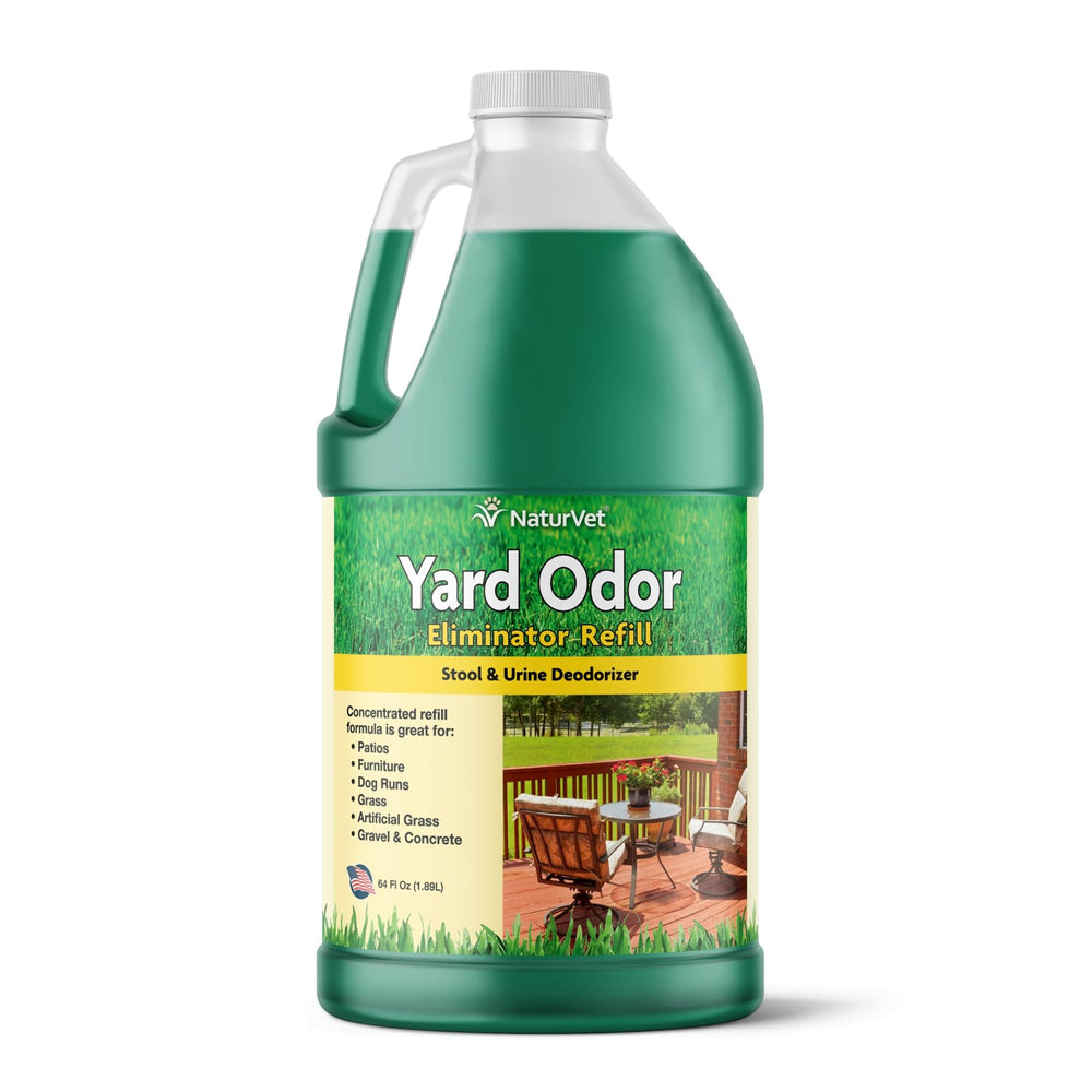 NaturVet Eliminador de olores para jardín Reabastecimiento, ideal para áreas exteriores.