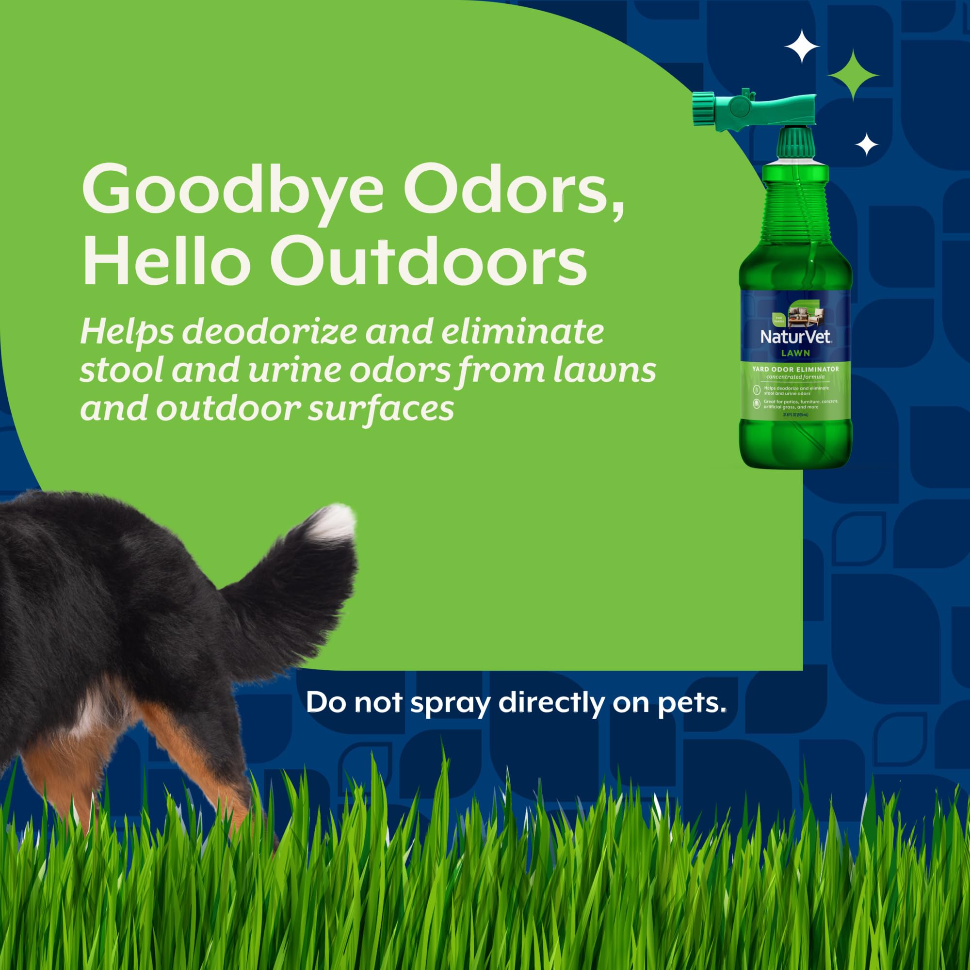 NaturVet eliminador de olores, perreras y zonas de perros reducen olores en descanso