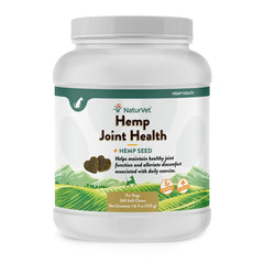 NaturVet Hemp Joint Health presenta el envase para uso diario