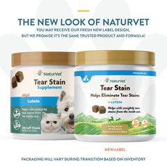 Gomitas masticables NaturVet Luteína para perros y gatos