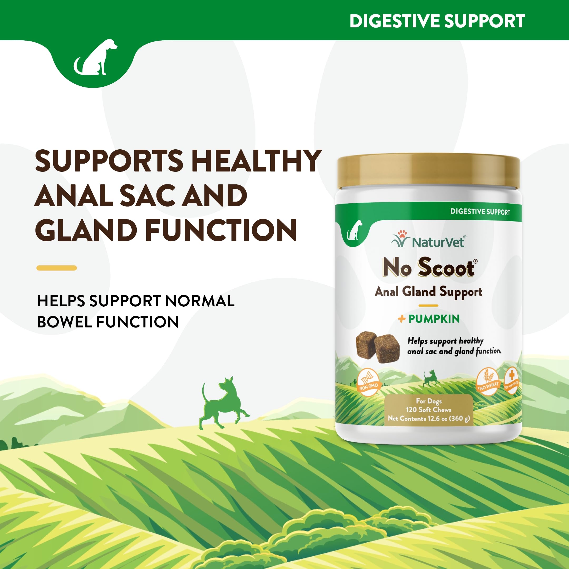 NaturVet No Scoot: pulpa de remolacha para fibra y digestión.