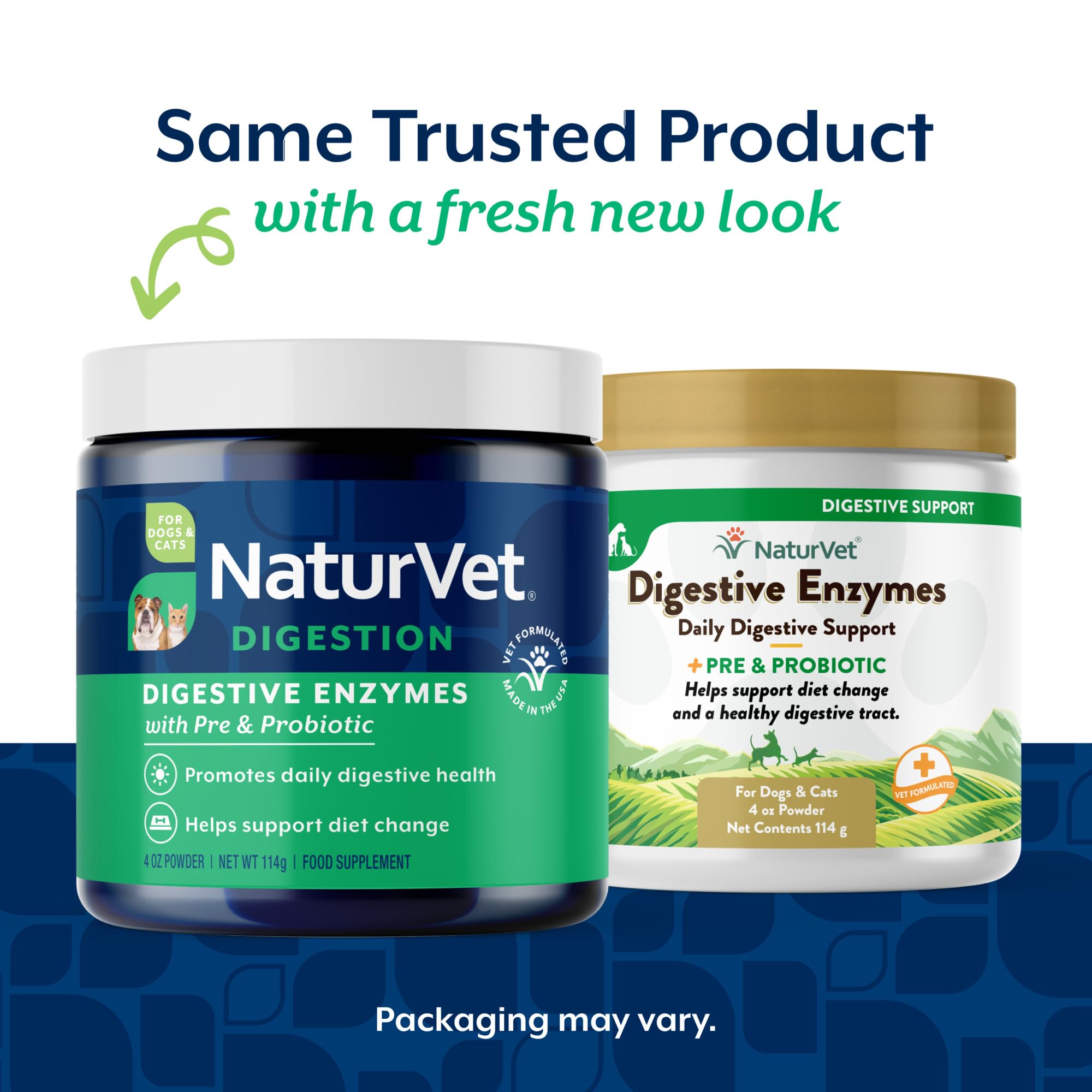 NaturVet probióticos y prebióticos para perros y gatos, mejora de la digestión